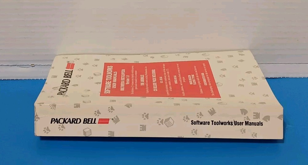 Heritage Computer Packard BELL User Manual 1992 Vtg Reference Guide