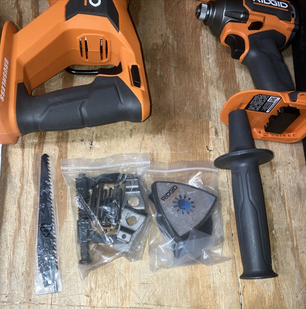 Rigid Tool Kit Multiple Tools ( No Batteries)