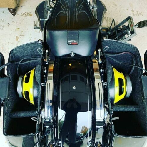 10" Harley Saddlebag MID-MOUNT Speaker Ring Adapters 2014-2023