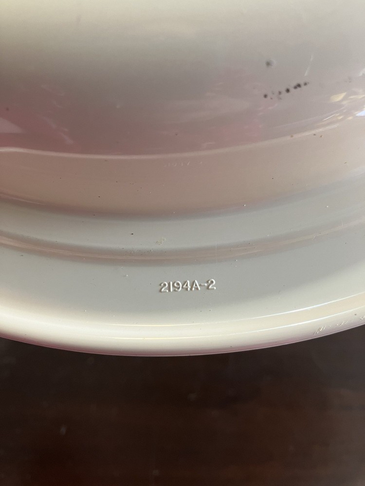 Tupperware 1 Qt Microwave Cookware Stackable Round Almond 2194A-1 Replacement