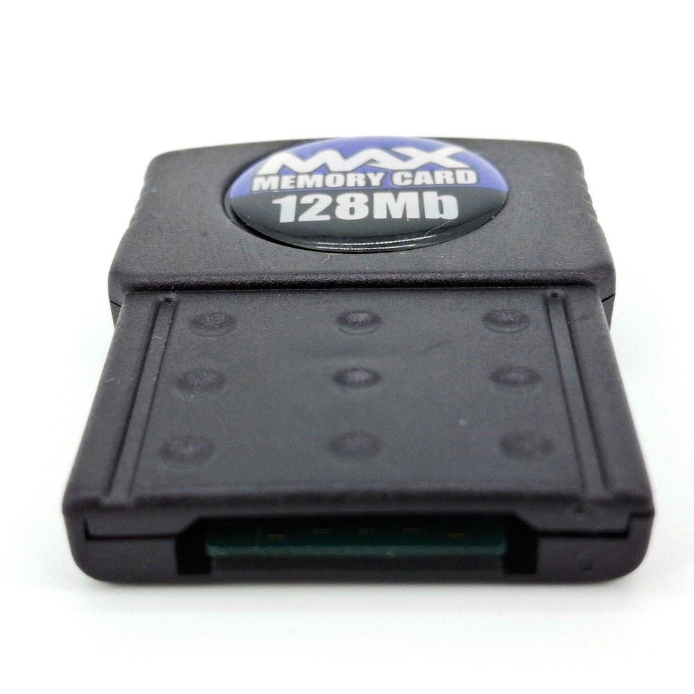 Nintendo GameCube MAX Memory Card 128 MB High Capacity Tested & Working