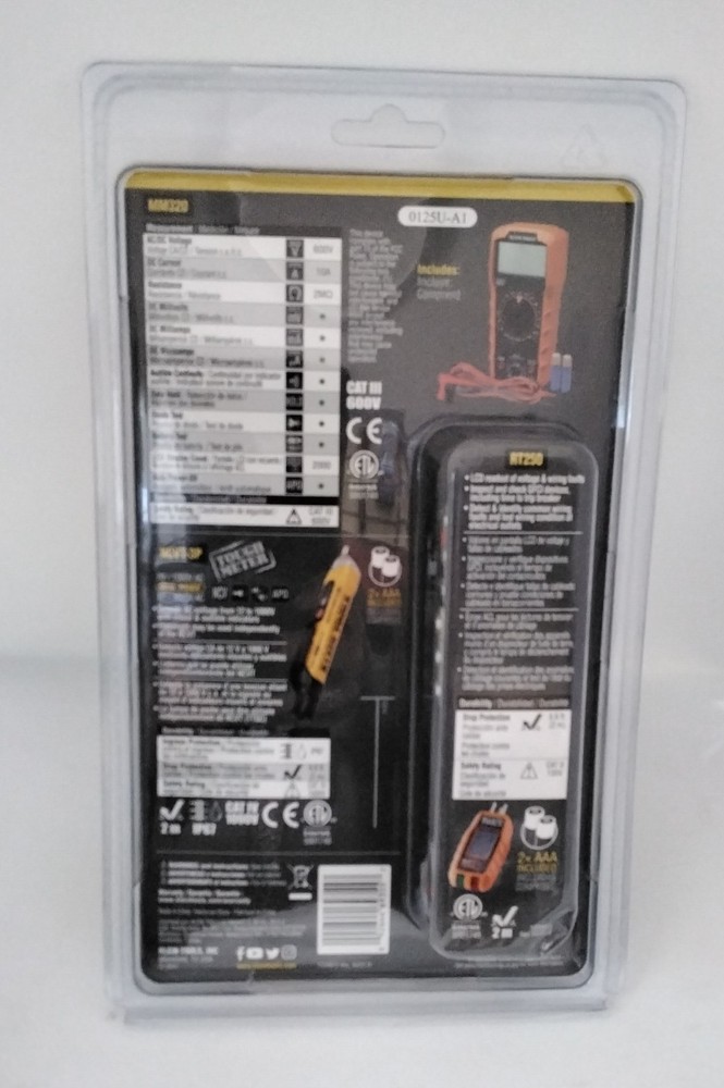 Klein Tools 69355 Electrical Test Kit - Multimeter, GFCI & Voltage Tester #3557