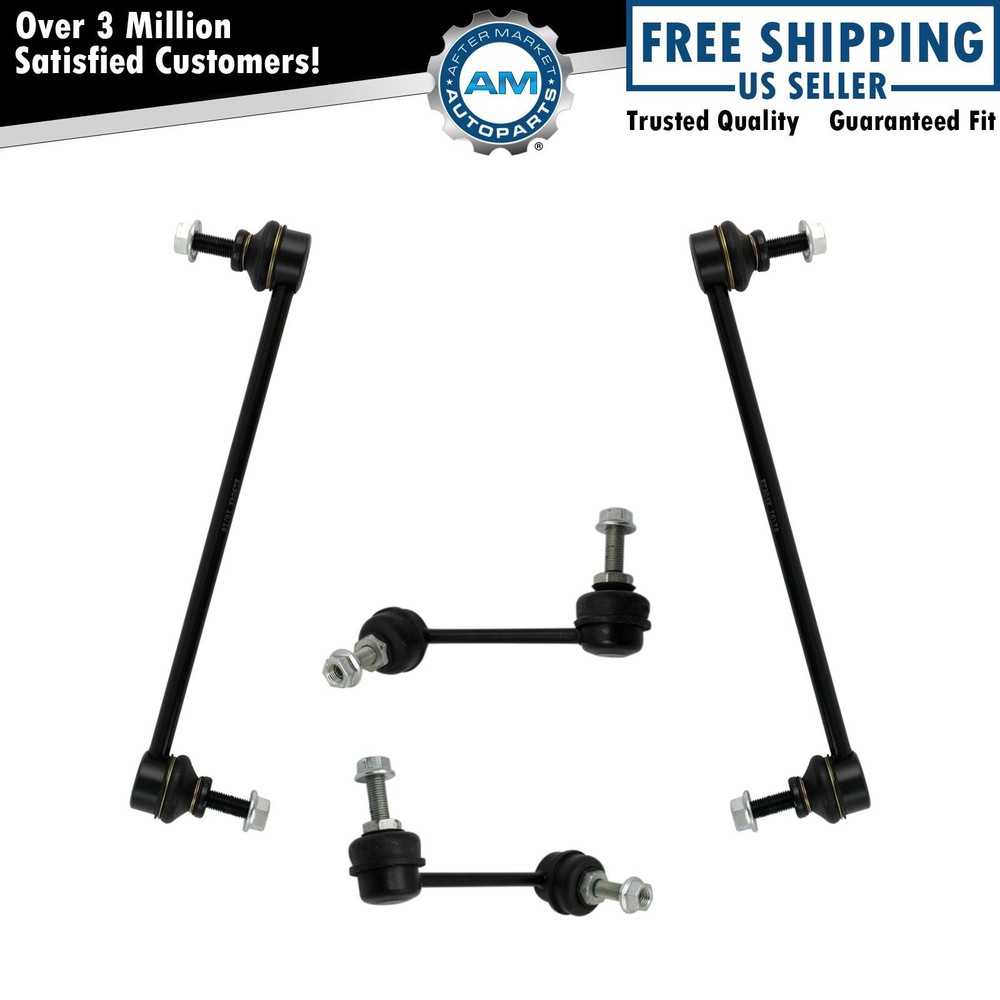 Front & Rear Sway Bar Stabilizer Link Set For 2013-2016 Dodge Dart