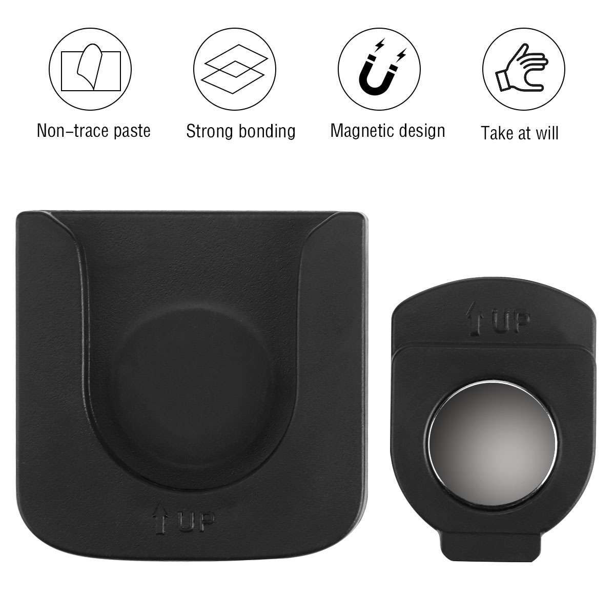 1/2/4PCS Remote Control Holder for Wall Magnetic Self-Adhesive Remote Organizer