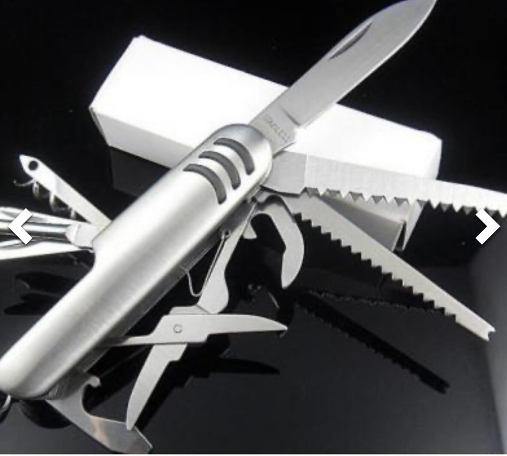 STAINLESS STEEL 11 FUNCTION MULTI-TOOL