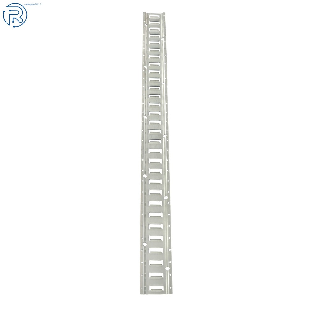 New Steel E Track Tie Down Rail Kit Silver Galvanized 24 Pack 5' Secure Cargo