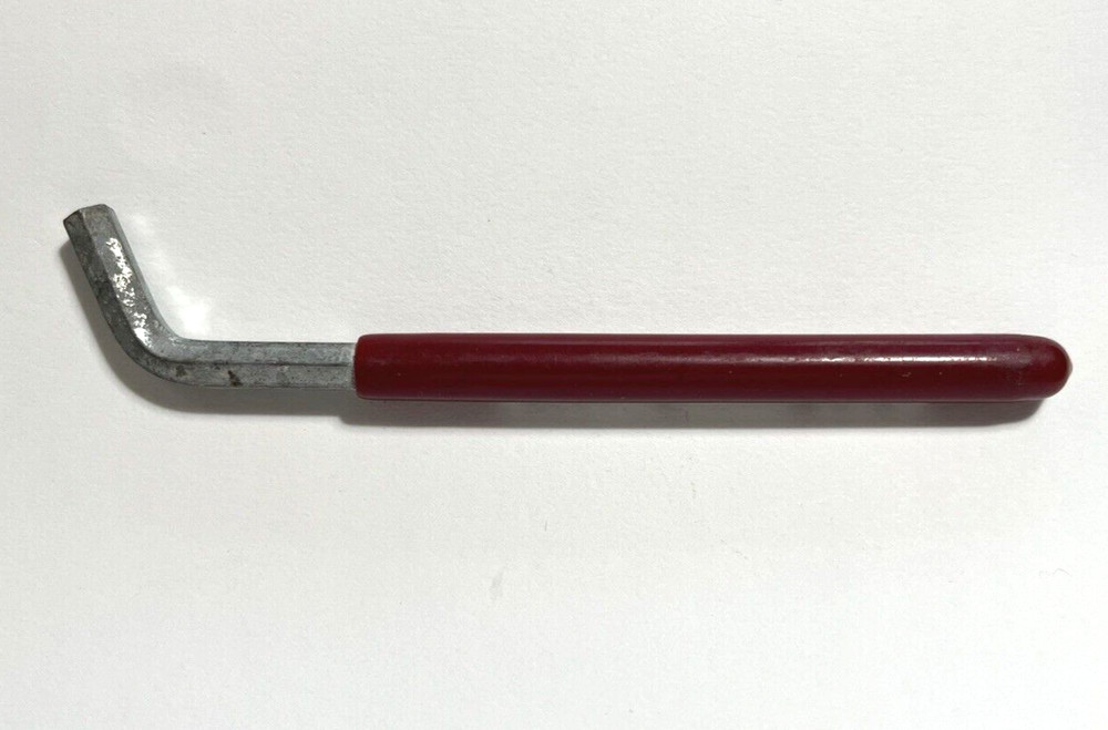 KitchenAid Hex Disposal Key 5" - Dark Red Handle (Tool Only)