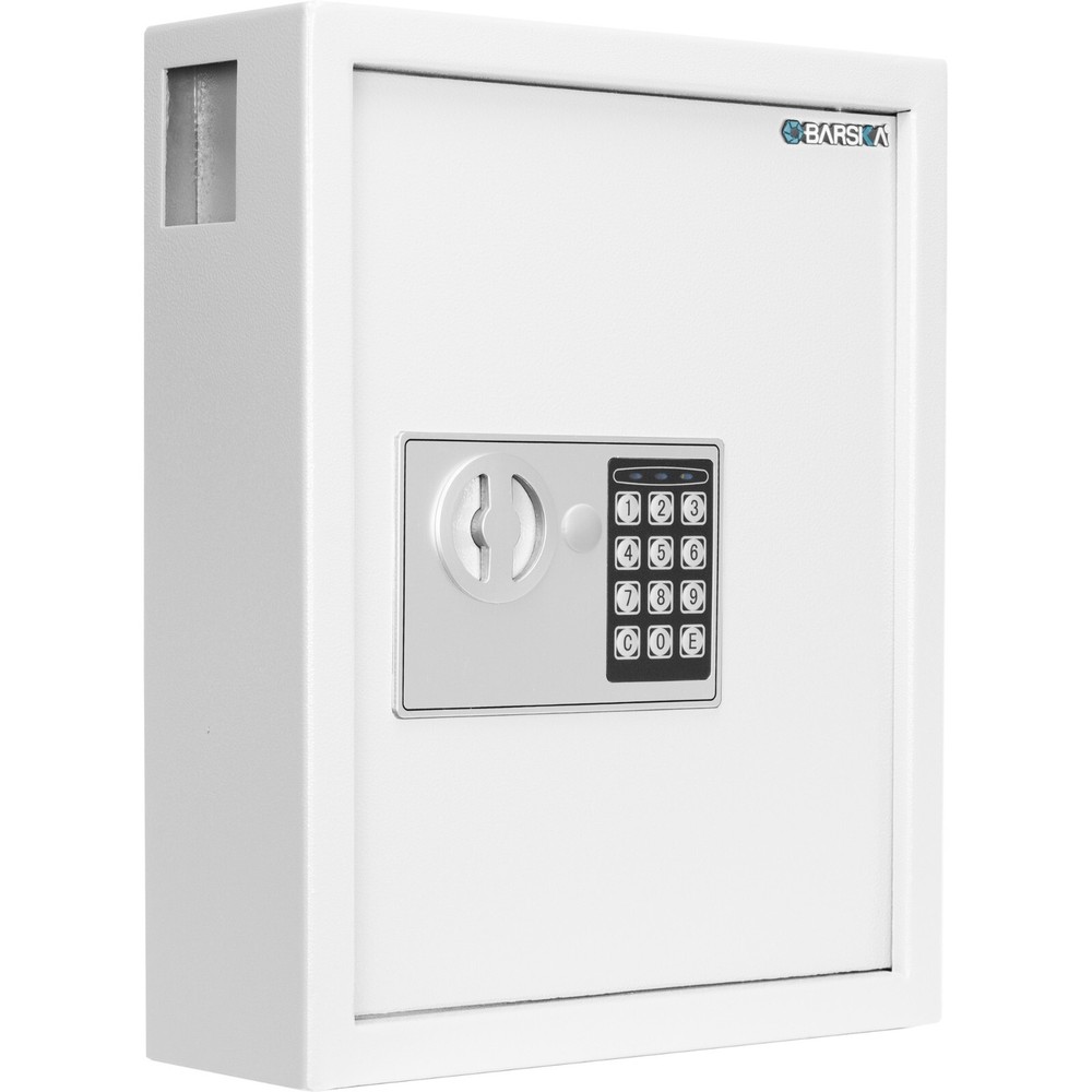 Barska Digital Electronic Keypad Lock Wall Mount 40 Key Cabinet Safe