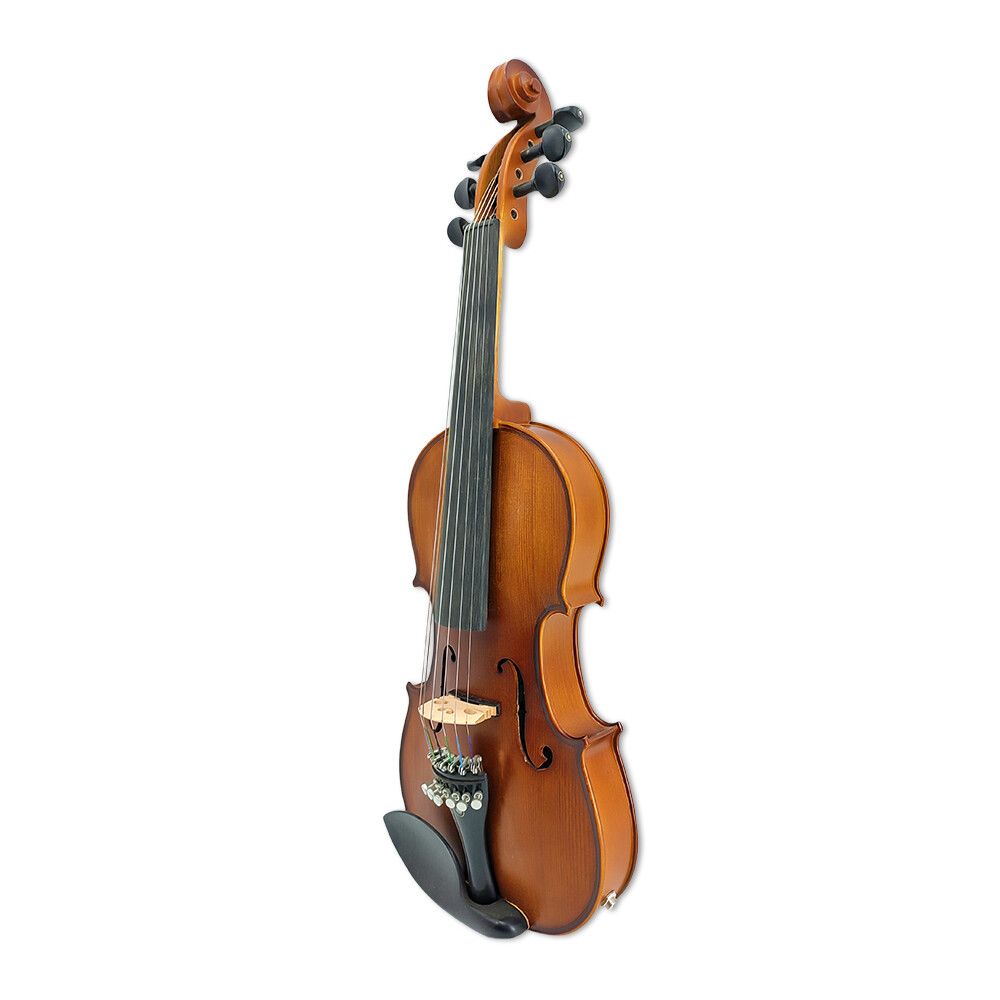 4/4 6 String Violin Maple Spruce Hand Made Violin with Violin Case&Bow Ebony