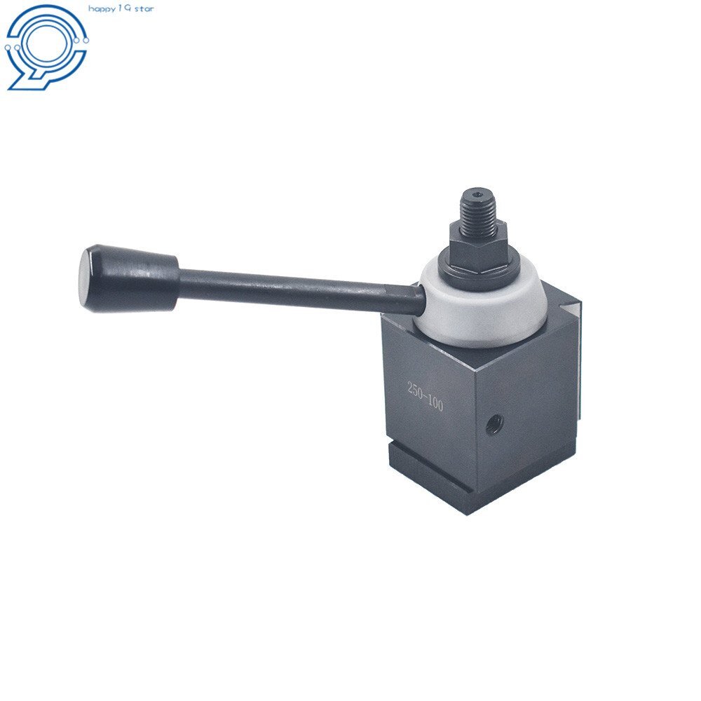 AXA 250-100 Piston Type Quick Change Tool Post Holder For Lathe 6- 12" 6PC