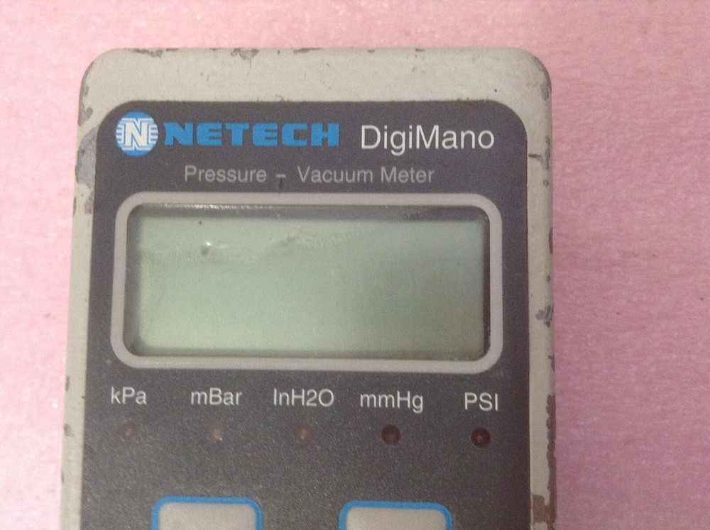 Netech DIGIMANO Pressure Vacuum Meter