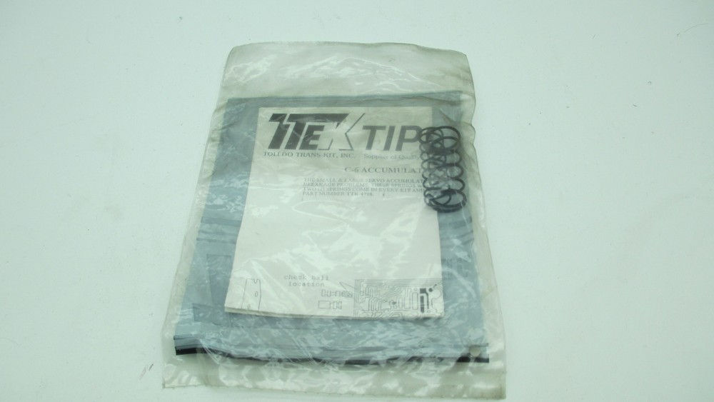 TOLEDO TRANS -KIT ACCUMULATOR SPRING KIT C-6 1966-UP
