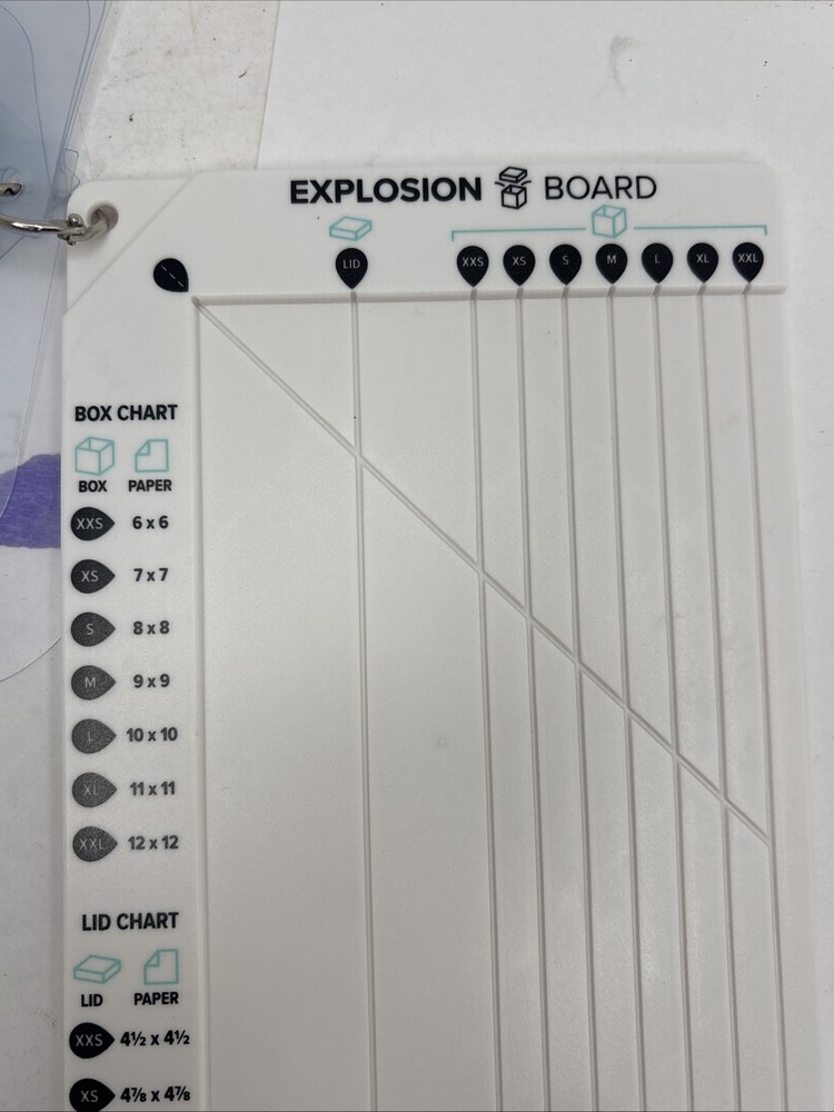 Explosion Board, Make DIY Custom Explosion Boxes No Directions