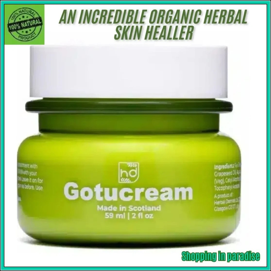 Gotucream 2oz Jar ~ Organic Healing Cream ~  Cellulitis & Skin Inflammation