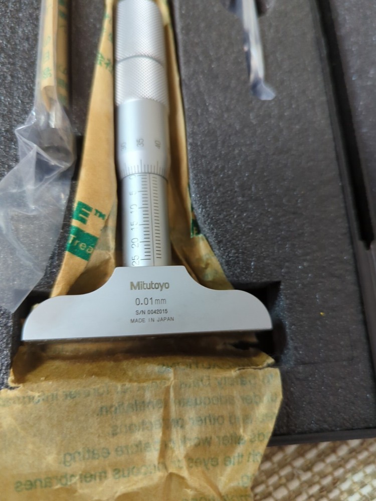 Mitutoyo Mechanical Depth Micrometer