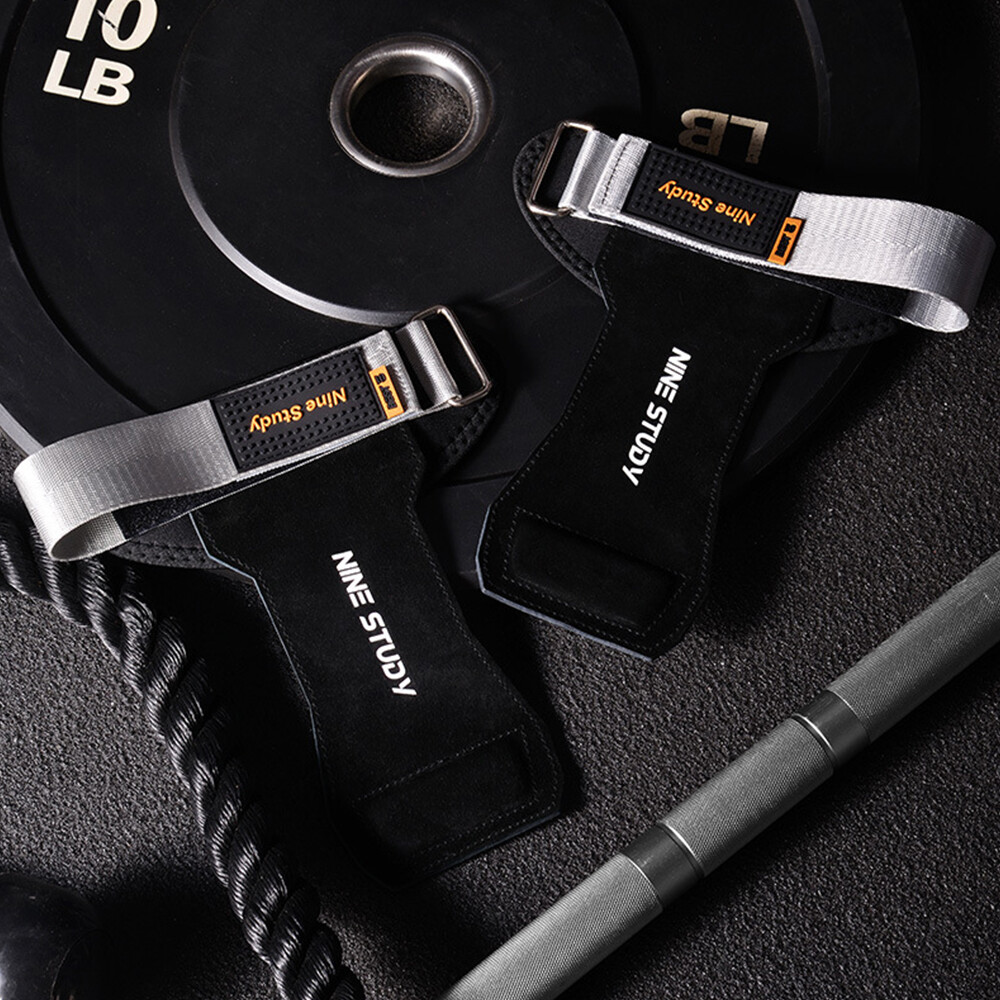 Premium Quality Robust Compact Weightlifting Wrist Wraps Gym Gloves for Pull-Ups