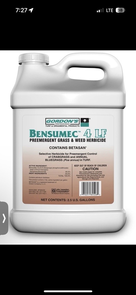 Bensumec 4 LF - 2.5 Gallons