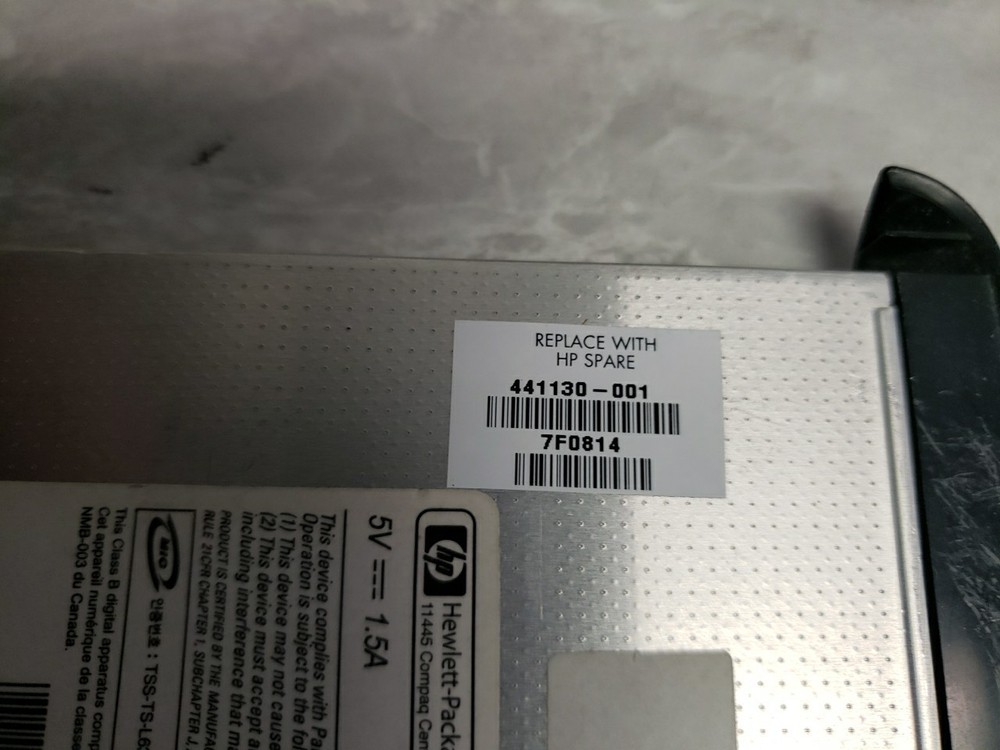 HP TX1000 CD DVD-RW Optical Drive FREE SHIP