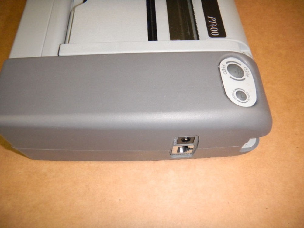 Zebra PT400 Portable Barcode Thermal Printer W/OUT Power Supply