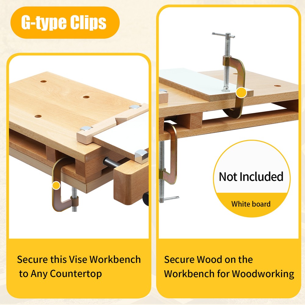 Woodworking Table Multifunctional Table Household Manual Work Bench Vise