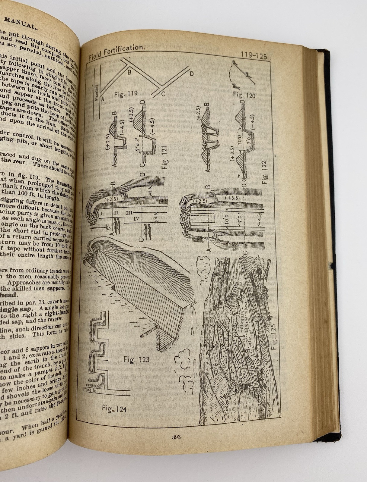 1917 War Department Engineer Field Manual Reference Data Guide Book Doc #355