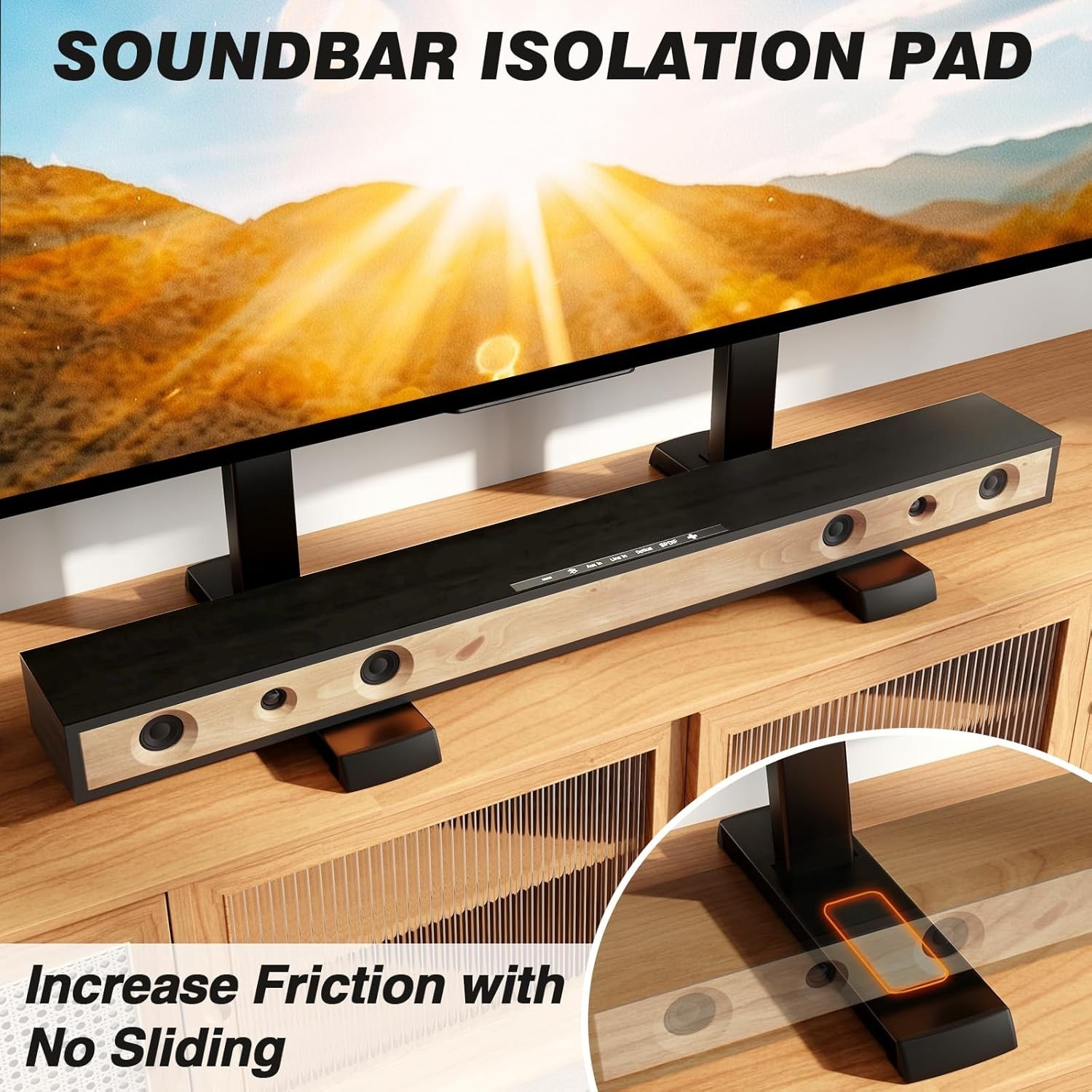 Large TV Stand for 37 86 Inch Flat Curved TVs Cable Management Height adjustable