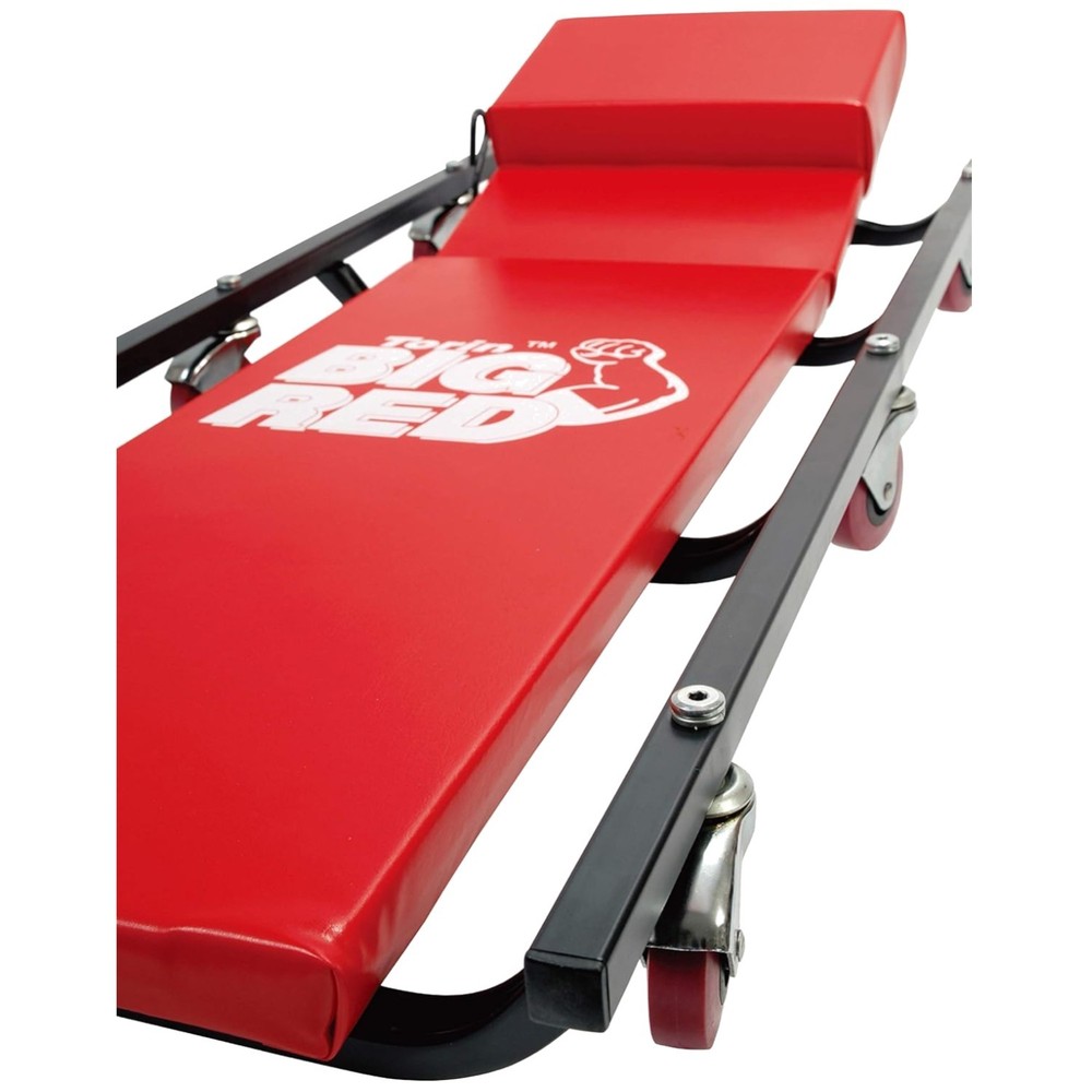 TR6452 Rolling Garage Creeper Cart with Adjustable Headrest
