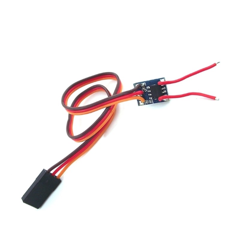 Brushed ESC Speed Controller for 360-Degree Continuous Rotating Steering Gear