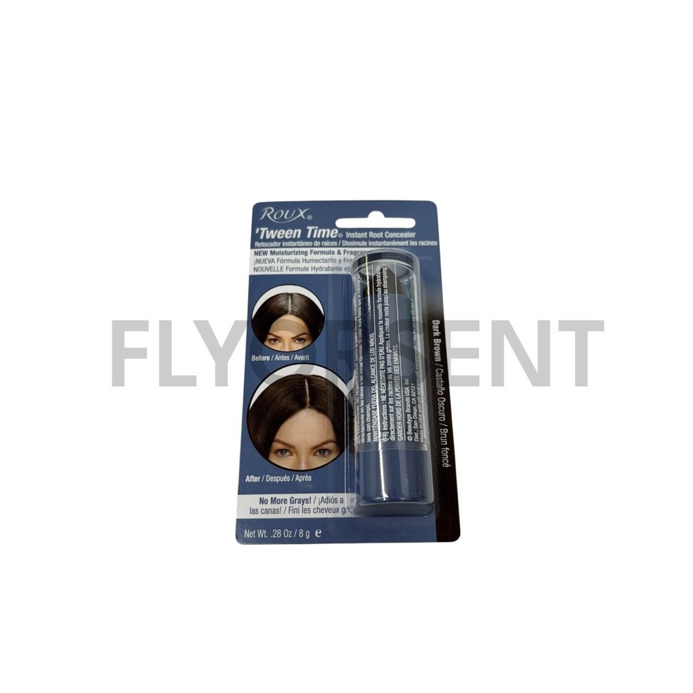Roux Tween Time Touch Up Stick Dark Brown NIB