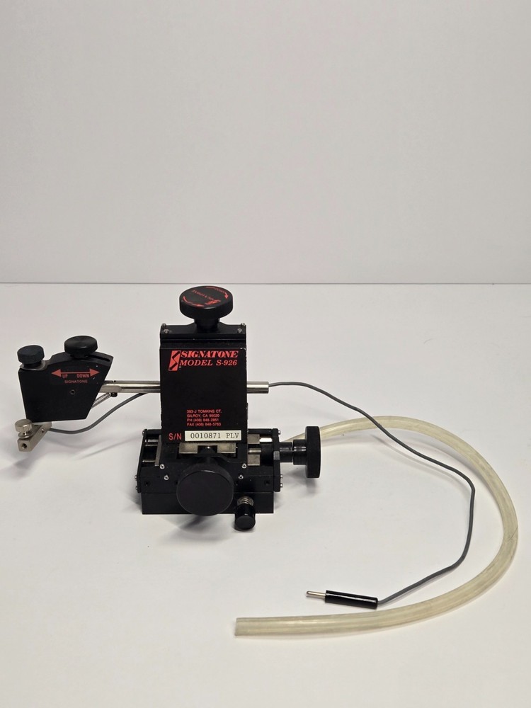SIGNATONE S-926 PLV MICRO POSITIONER & PROBE - NICE