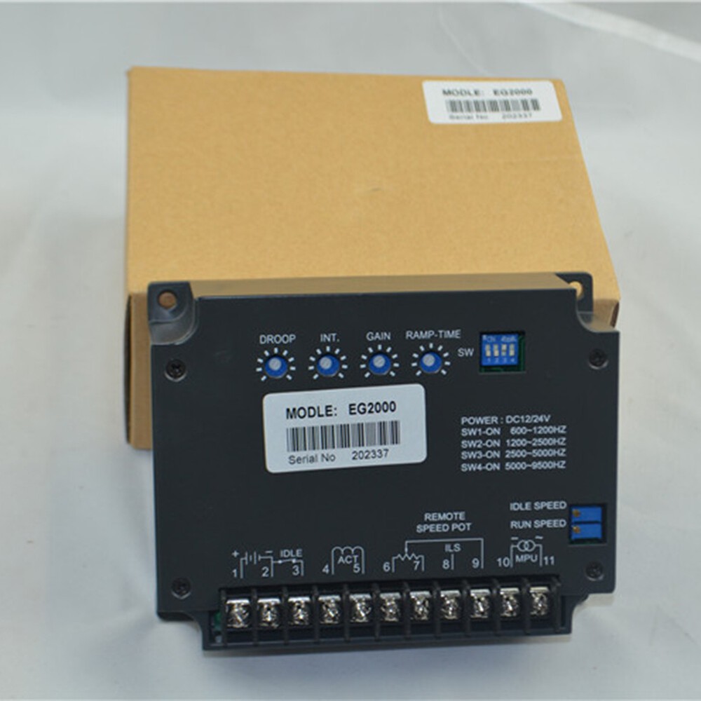 Electric Generator Governor Engine Speed Controller Universa For EG2000
