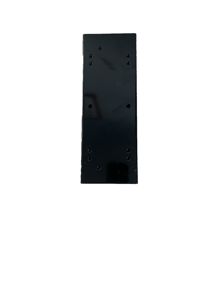 12 inch bracket for converting black single pole to double