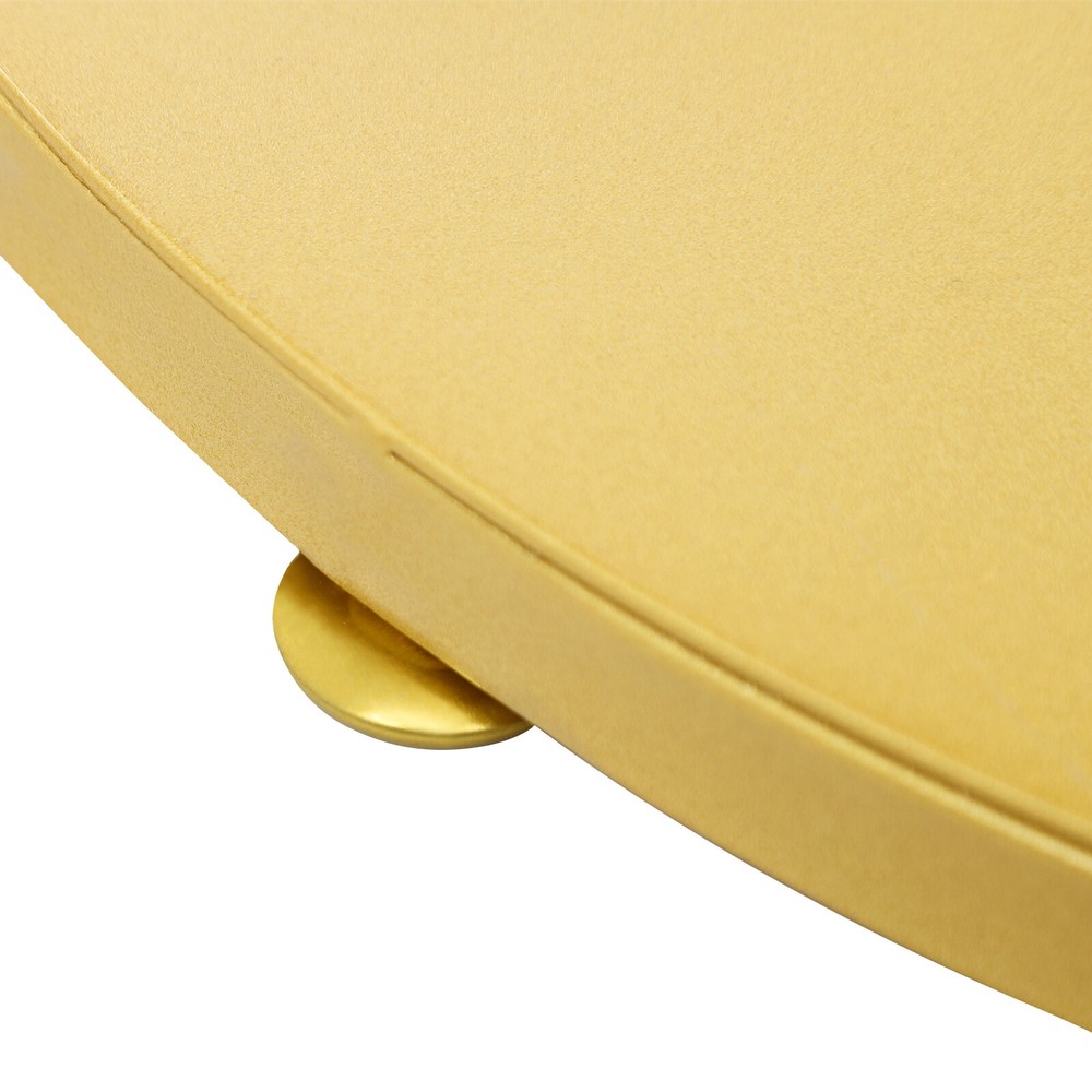 Round Clothing Rack, Clothes Display Rack, Rotatable Garment Rack Gold