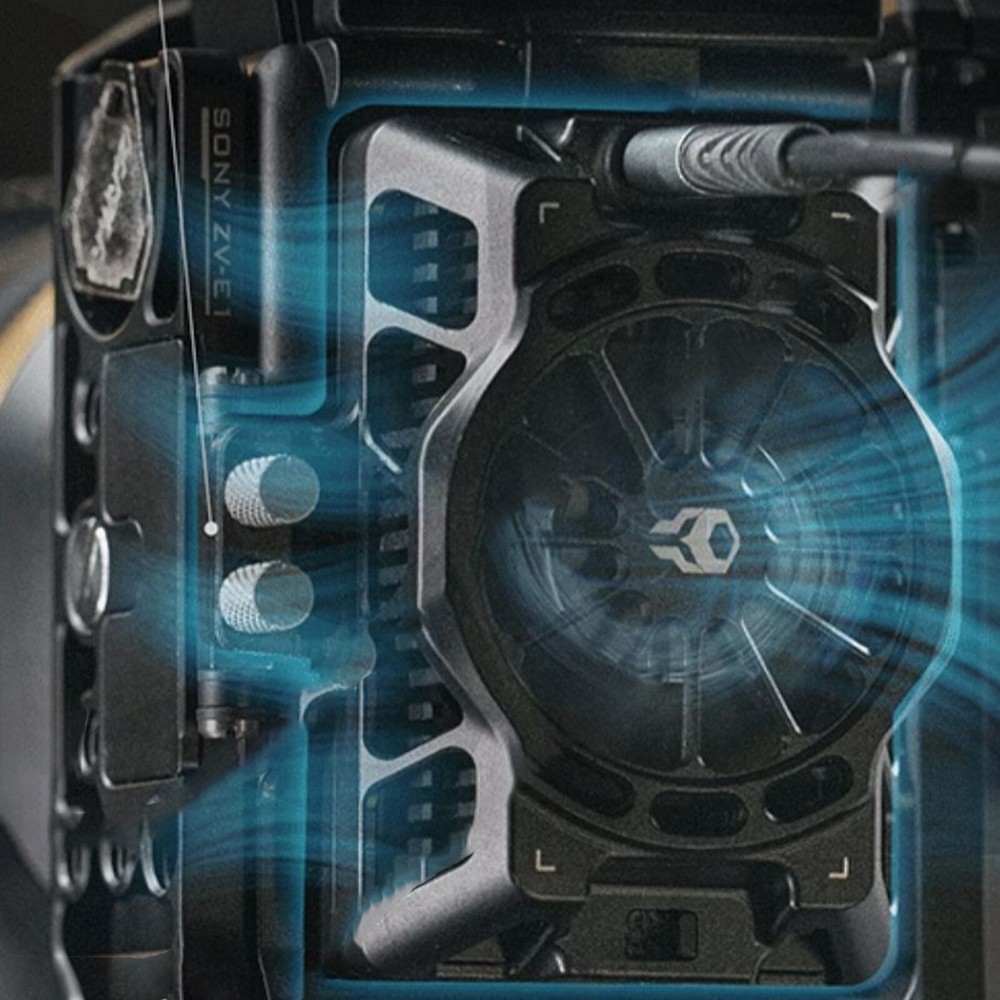 Tilta Camera Cooling System Flexible Adjustment MULTI-SPEED FAN For Sony ZV-E1