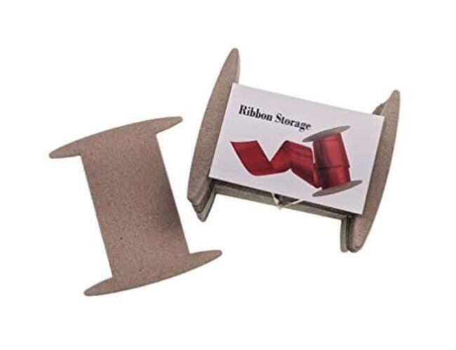 Ribbon Spools (50 spools) - Craft Organizer-Wrapping Paper Storage-Bin Medium
