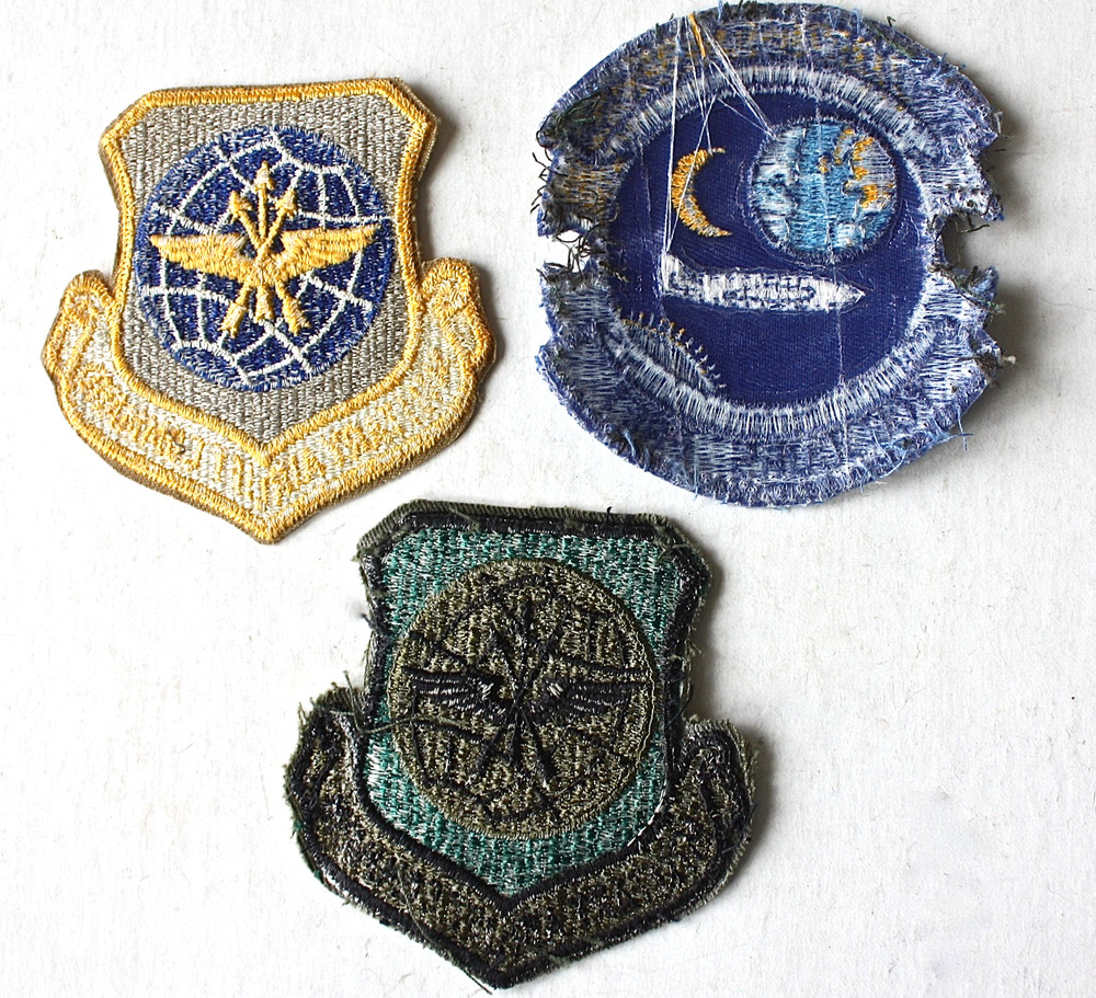 3 Vintage U.S. Air Force Patches