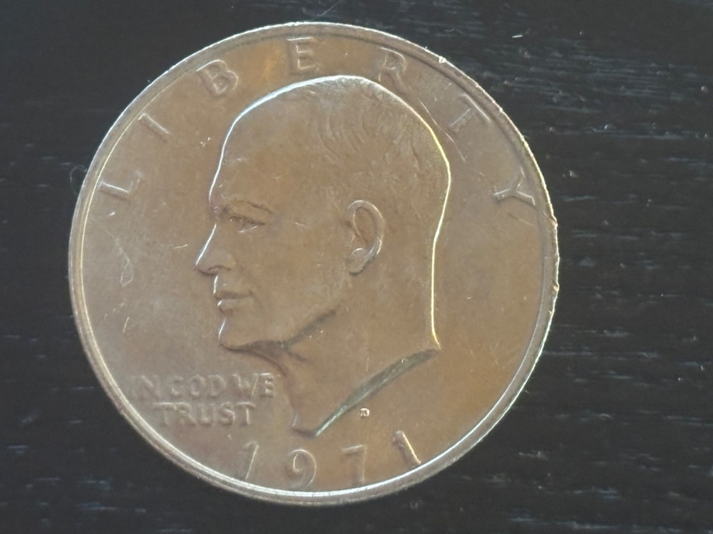 1971 D Eisenhower Dollar