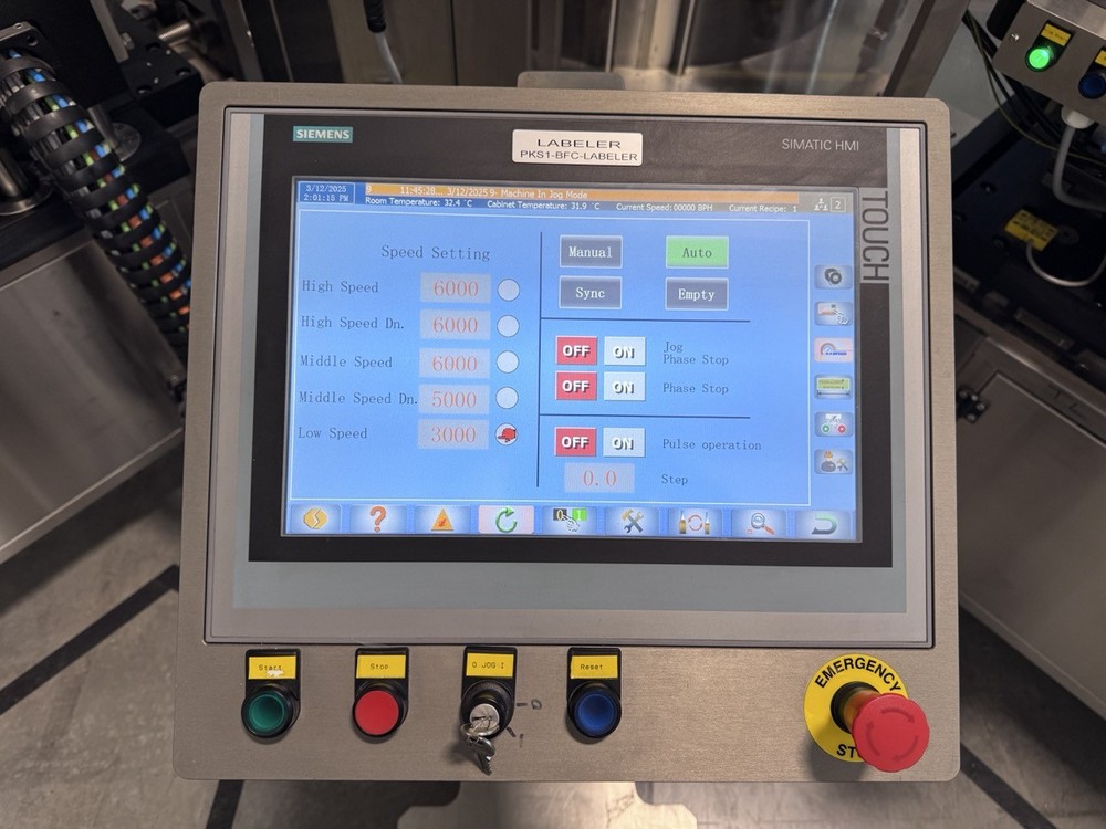 Tech-Long TLModule-720-9E-D-0200-AA-LR High Speed Labeling Machine