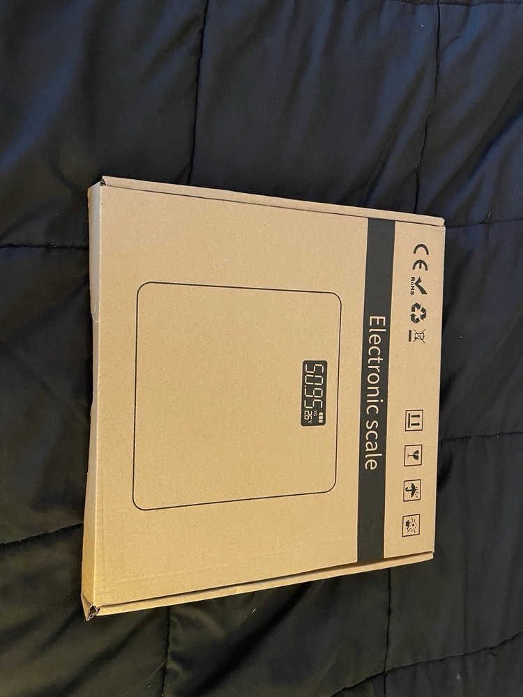 MIB digital bathroom scale glass