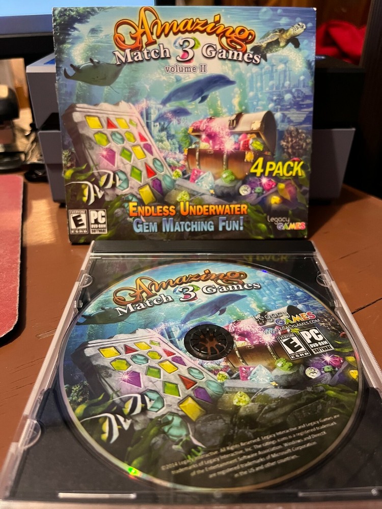 Amazing Match 3 Games - Volume 2 DVD-ROM