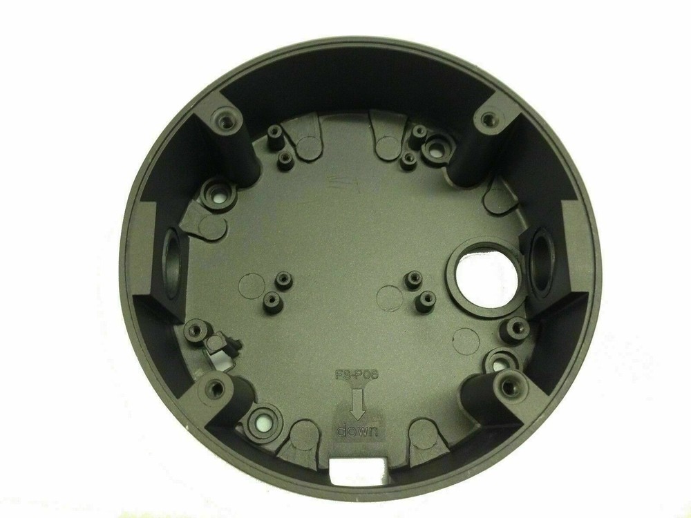 CCTV Security Dome Camera Mounting Junction Box (Charcoal)