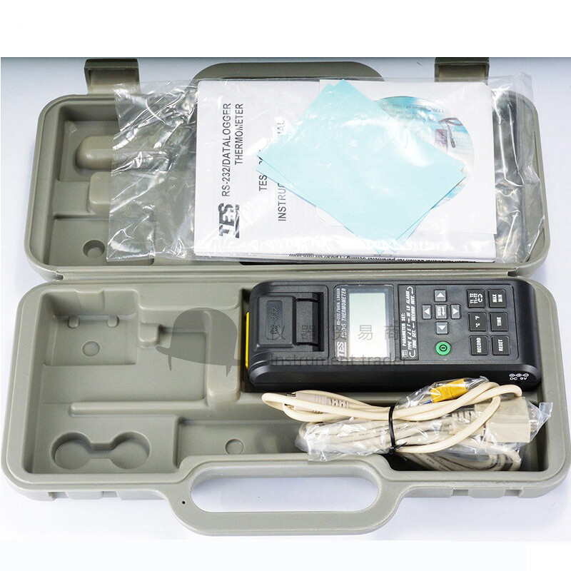 TES-1305 Temperature Recorder with Printe RS-232 Interface Can be Use PCOnline