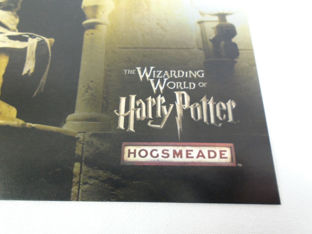Sorting Hat Hogsmeade Village Postmaster Postcard Wizarding World Harry Potter