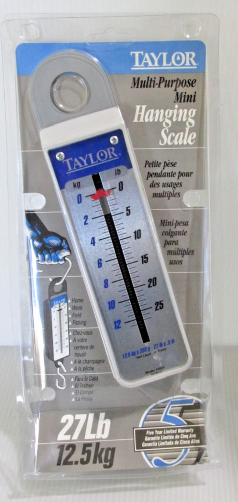 NEW  Taylor Multi-Purpose Mini Hanging Scale  Model 3025