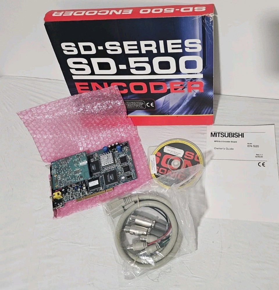 NEW Mitsubishi MPEG-2 Encoder Board Model EN-S20 DVD Program
