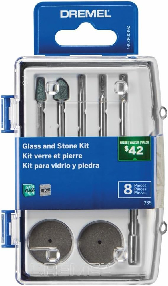 735-01 8-Piece Glass and Stone Accessory Micro Kit
