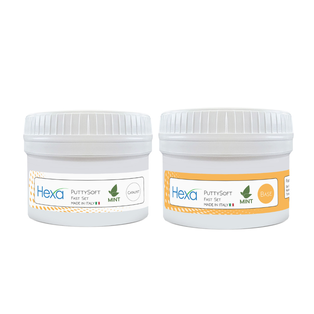 Hygedent Hexa VPS Putty Soft Regular Set Mint 290 mL Base & Catalyst BB 06/2026