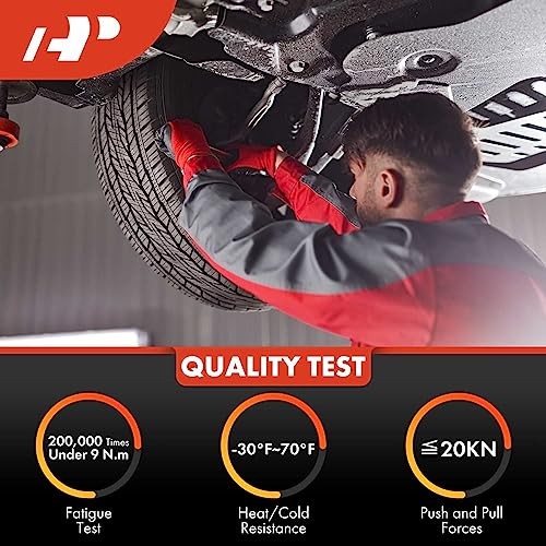 2 x Front Outer Tie Rod Ends, Compatible with Dodge Dakota 2000-2004, Durango