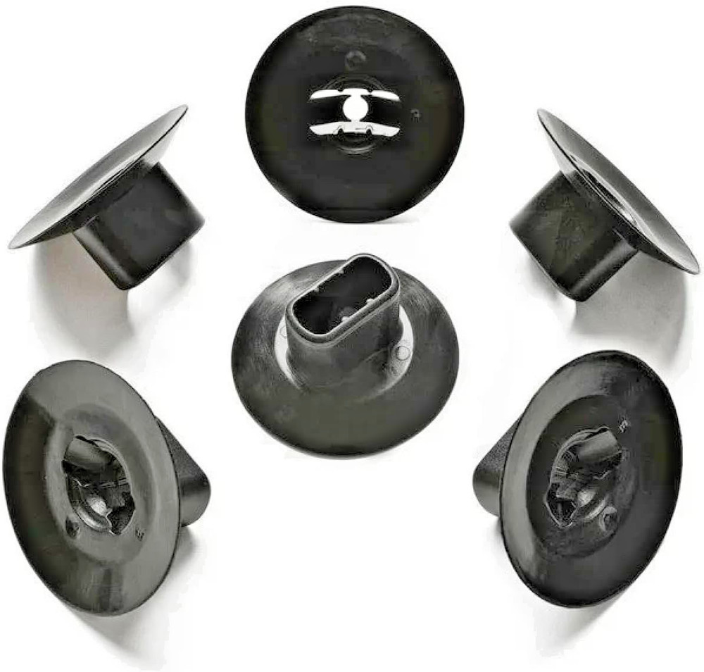 Universal Splash Guard Panel Trim Stud Retaining Clip - for Many Models Pack #10