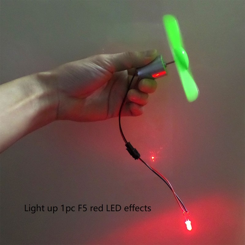 Mini Wind for Turbine Generator Model for Teaching Physical Power Generation